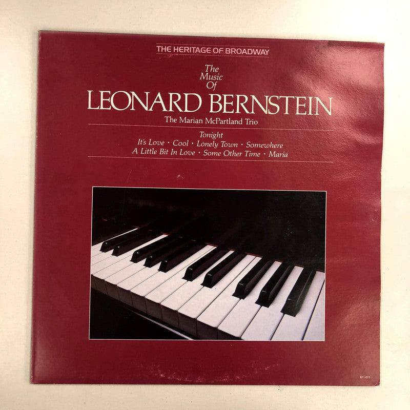 The Marian McPartland Trio - The Music Of Leonard Bernstein (The Heritage Of Broadway) (LP, Album)