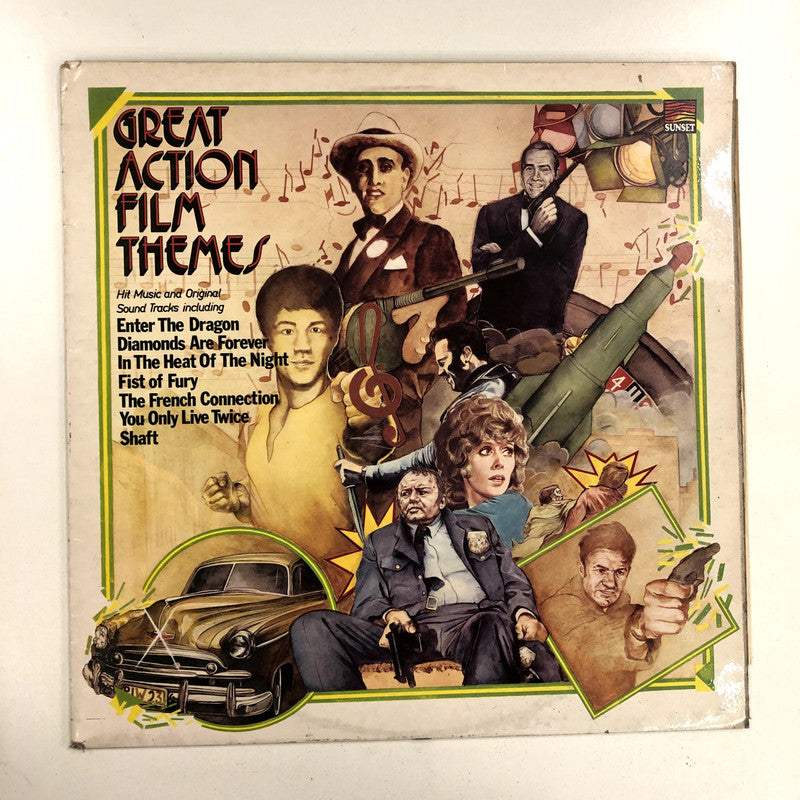 Various - Great Action Film Themes (LP, Comp)