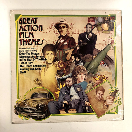 Various - Great Action Film Themes (LP, Comp)