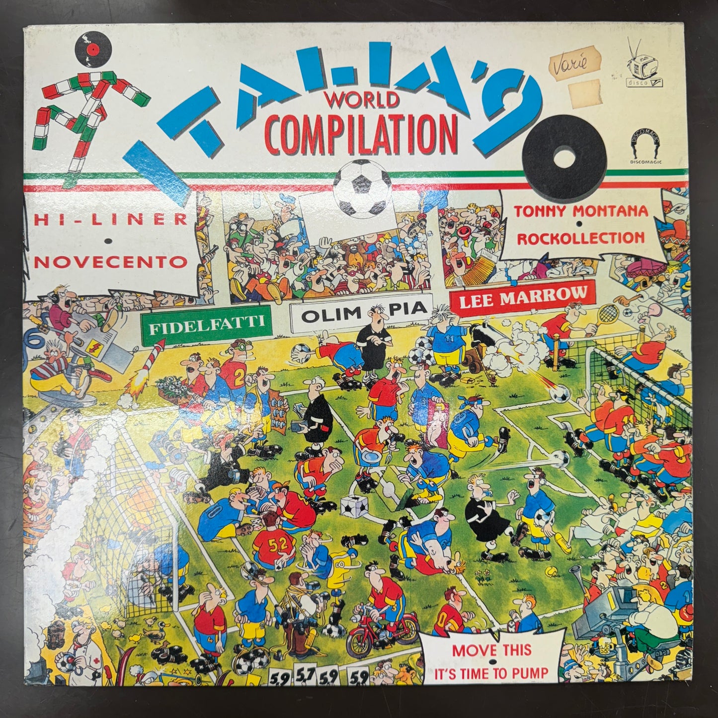 Various - Italia '90 World Compilation (12", Comp, Mixed)