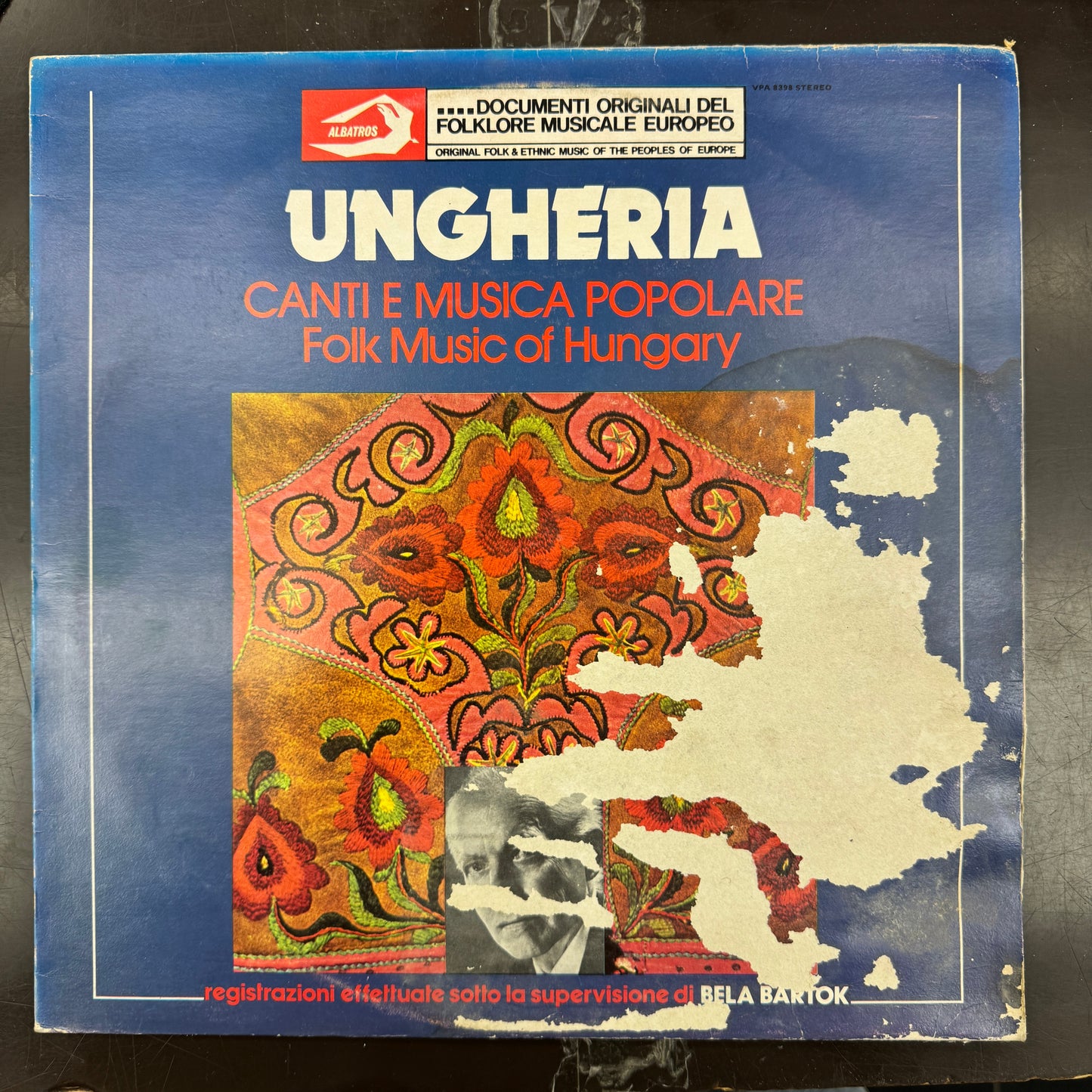 Various - Ungheria (Canti E Musica Popolare. Folk Music Of Hungary) (LP, Comp, RE)