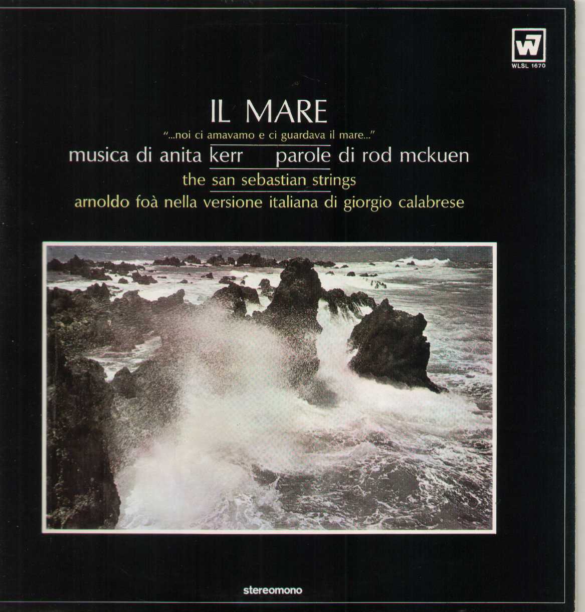 Arnoldo Foà - Il Mare (7")
