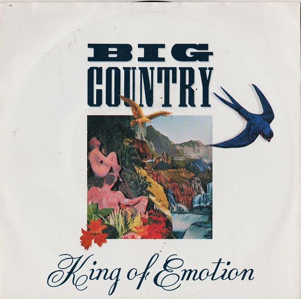 Big Country - King Of Emotion (7", Single, Bla)