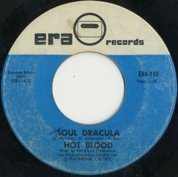 Hot Blood - Soul Dracula (7")