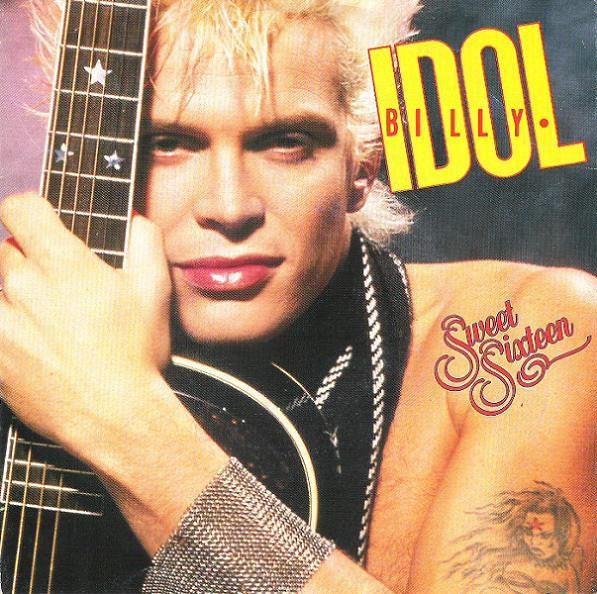Billy Idol - Sweet Sixteen (7", Single)