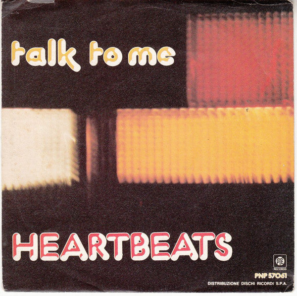 The Heartbeats - Talk To Me (7", Single)