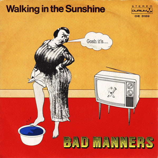 Bad Manners - Walking In The Sunshine (7", Single)