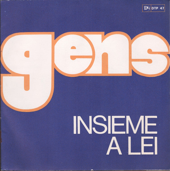 Gens - Insieme A Lei (7", Mono)