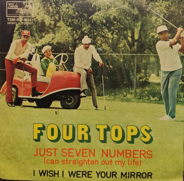 Four Tops - Just Seven Numbers (Can Straighten Out My Life) (7")