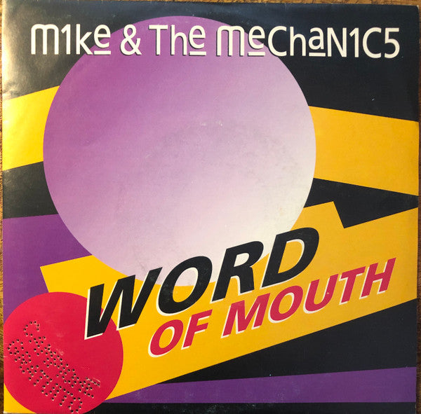 Mike & The Mechanics - Word Of Mouth (7", Single)
