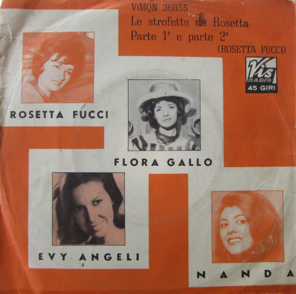 Rosetta Fucci - Le Strofette De Rosetta 1.a E 2.a Parte (7")