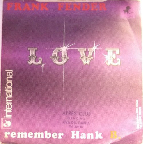 Frank Fender - Love (7")