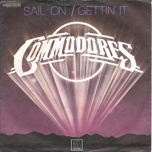 Commodores - Sail On / Gettin' It (7", Single)