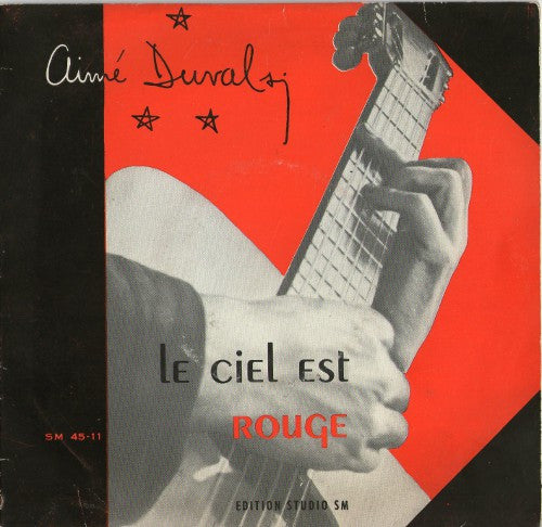 Aimé Duval - Le Ciel Est Rouge (7", EP, BIE)