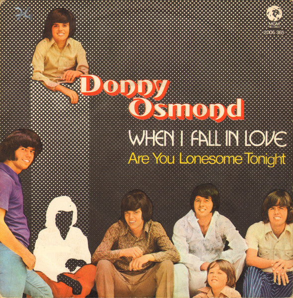 Donny Osmond - When I Fall In Love (7", Single)
