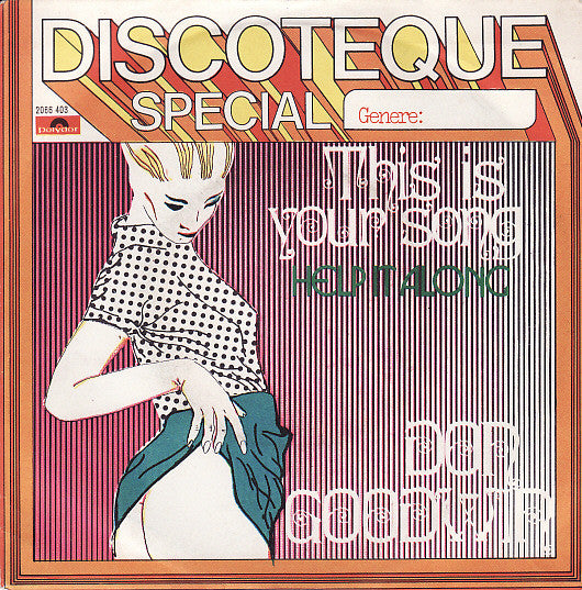 Don Goodwin - This Is Your Song (7")