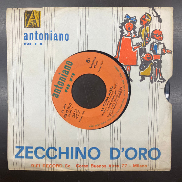 Marie Rose Darmanin E Carlo Achilli - La Piuma Rossa / La Mia Nave Fantastica (7")