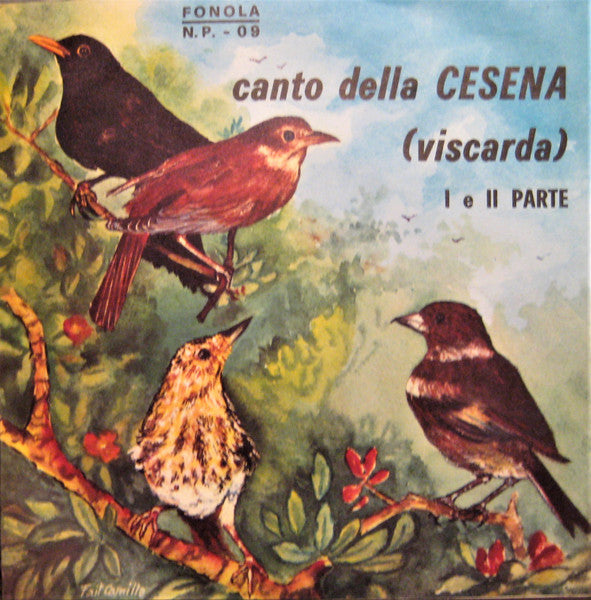 No Artist - Canto Della Cesena (Viscarda) / 1° e 2° Parte (7")