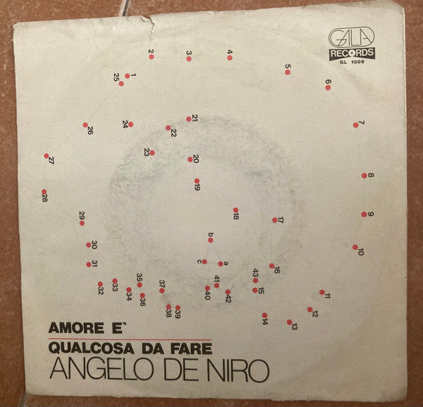 Angelo De Niro - Amore E' (7", Single)