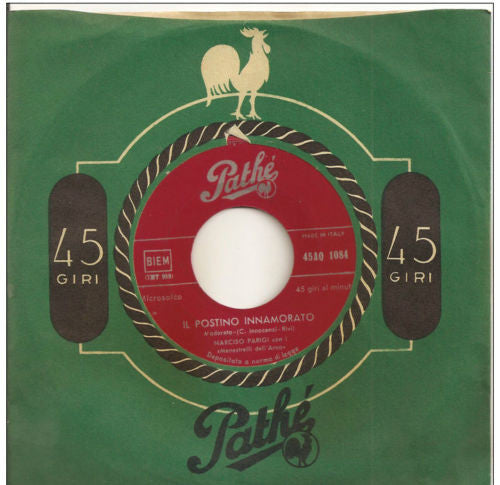 Narciso Parigi - Il Postino Innamorato (7")