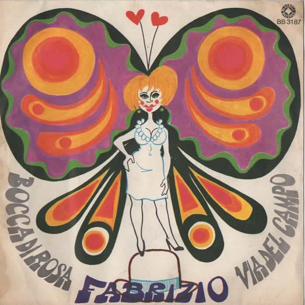 Fabrizio De André - Via Del Campo / Bocca Di Rosa (7", RP)