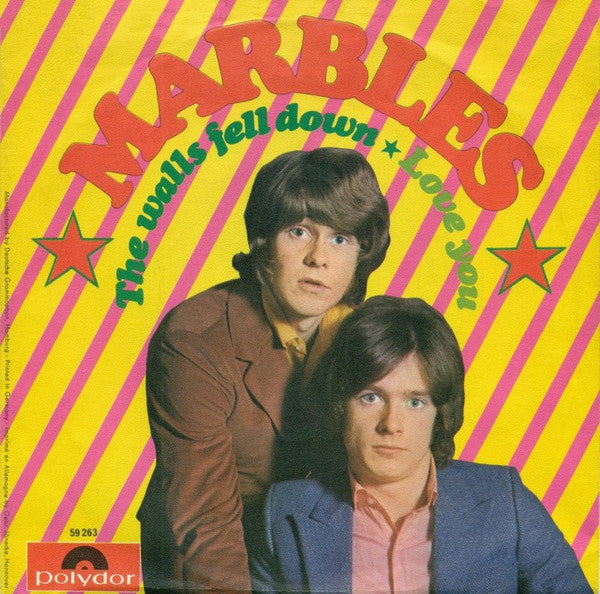 Marbles - The Walls Fell Down / Love You (7", Single, Mono)