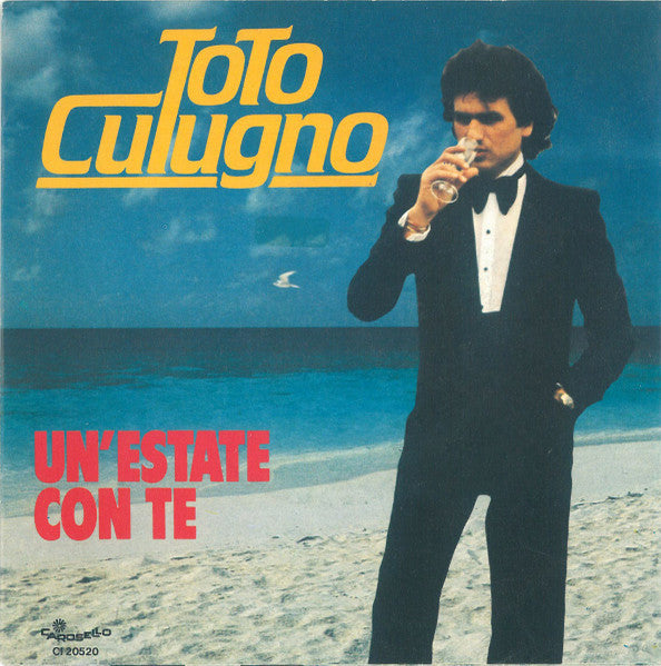 Toto Cutugno - Un'Estate Con Te (7", Single)