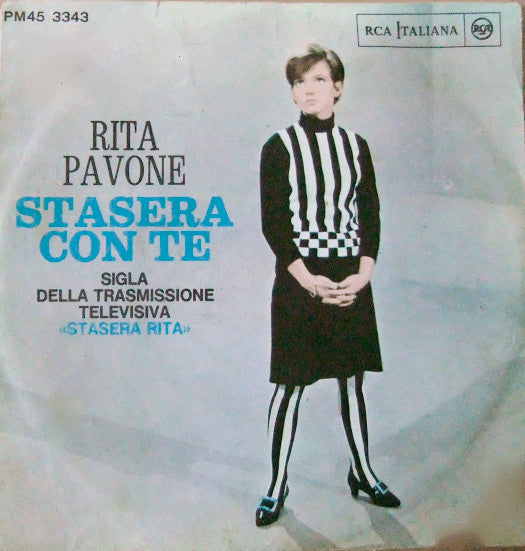 Rita Pavone - Stasera Con Te (7", Mono)