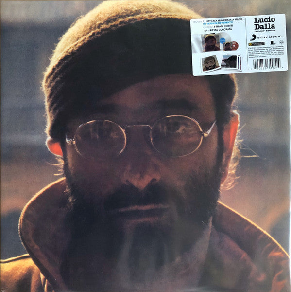 Lucio Dalla - Lucio Dalla (LTD, Trasparente Cristallo, Numerato, LP, CD)
