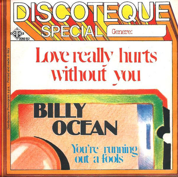 Billy Ocean - Love Really Hurts Without You (7")