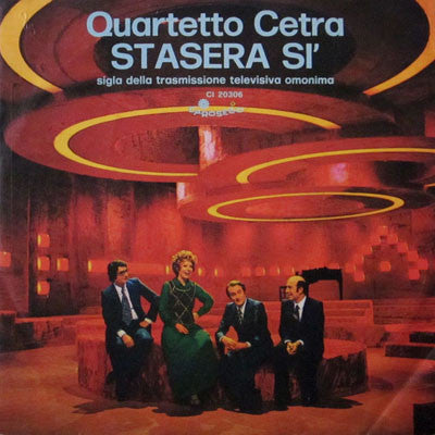 Quartetto Cetra - Stasera Sì (7")