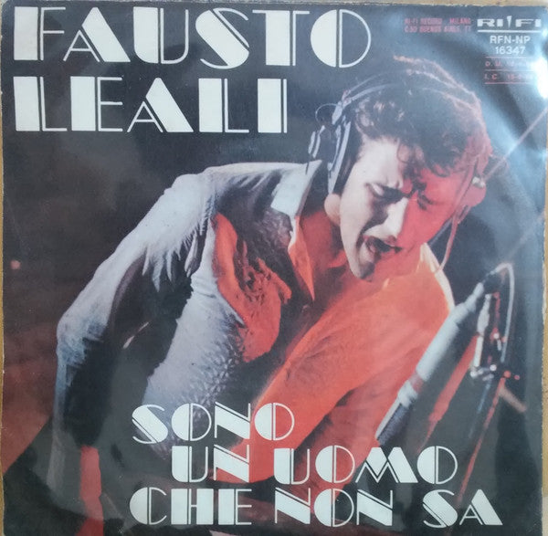 Fausto Leali - Tu Non Meritavi Una Canzone (7")