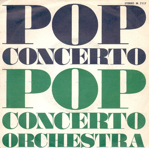 Pop Concerto Orchestra - Pop Concerto (7")