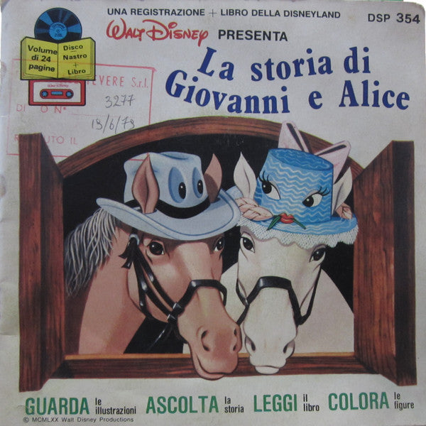 Vittoria Febbi - La Storia Di Giovanni E Alice (7")