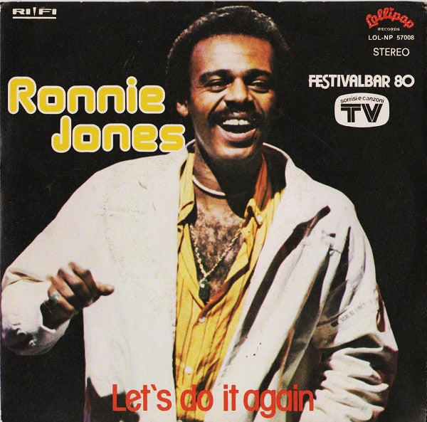 Ronnie Jones - Let's Do It Again (7")