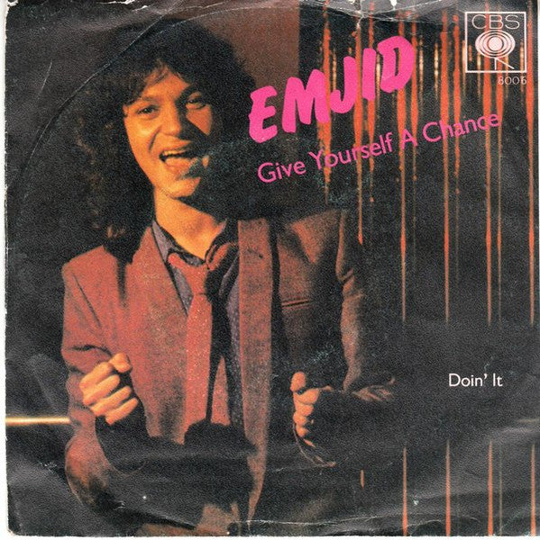 Emjid El Warari - Give Yourself A Chance (7", Single)