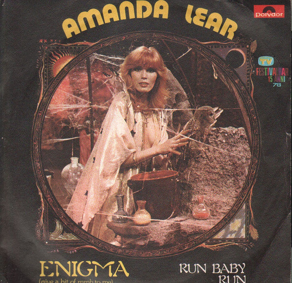 Amanda Lear - Enigma (Give A Bit Of Mmh To Me) (7", Single)