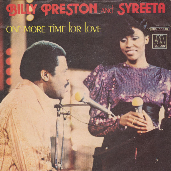 Billy Preston And Syreeta / Syreeta - One More Time For Love / Dance For Me Children (7")