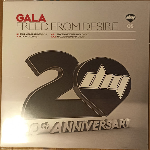 Gala - Freed From Desire (LTD, 12", 20Th Ann)