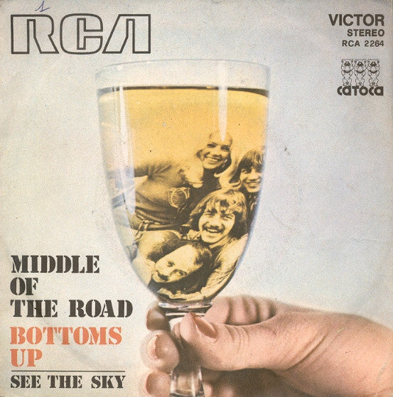 Middle Of The Road - Bottoms Up (7", Single)