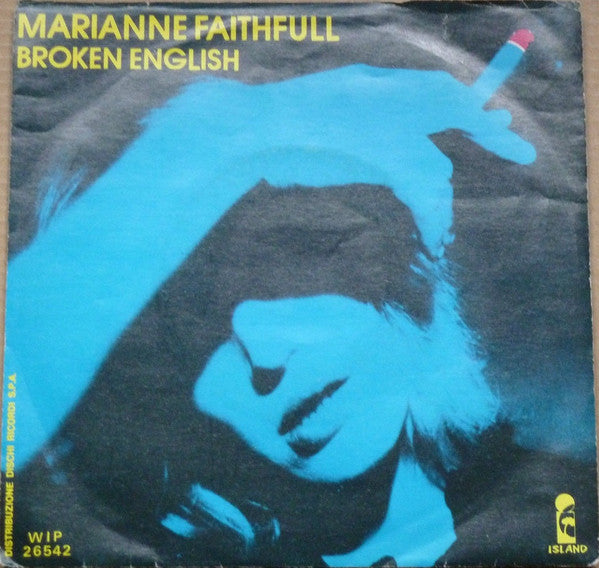 Marianne Faithfull - Broken English (7", Single)