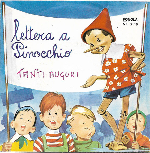 Complesso Mario Piovano - Lettera A Pinocchio (7")