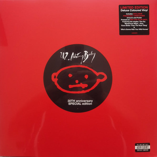 U2 - Achtung Baby (30Th Ann, LTD, 2LP, Numbered, Red Blue Translucent, 180gr)