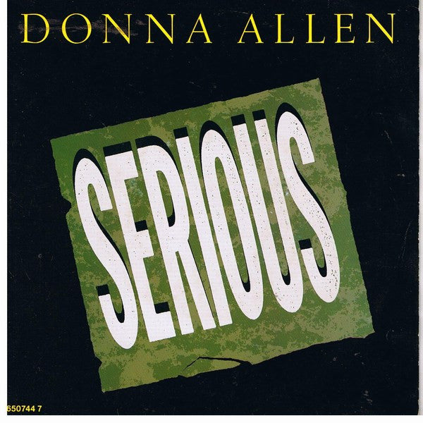 Donna Allen - Serious (7", Single)