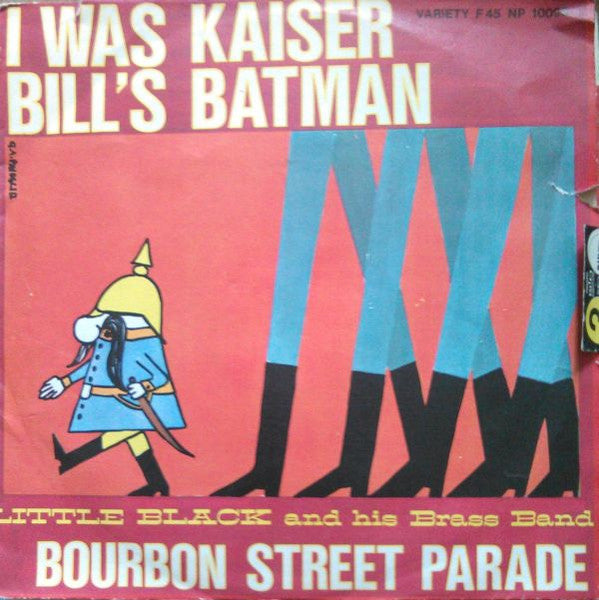 Little Black And His Brass Band - Bourbon Street Parade (7")
