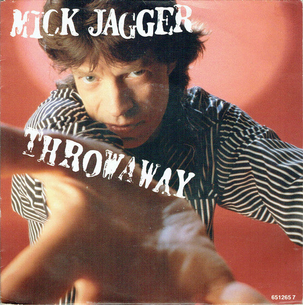 Mick Jagger - Throwaway (7", Single)