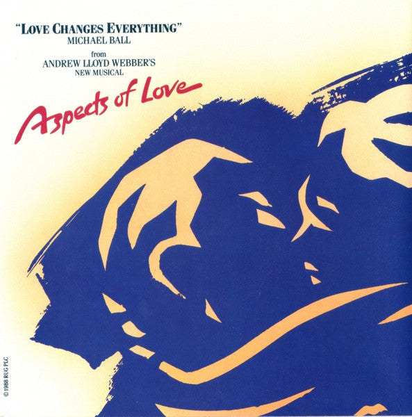 Michael Ball - Love Changes Everything (7", Single, Sil)