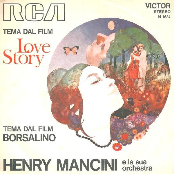 Henry Mancini And His Orchestra - Theme From Love Story / Theme From Borsalino (7")