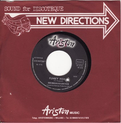 Geiger Counter - Funky Fiddle (7")