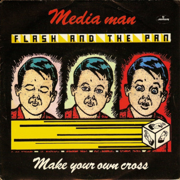 Flash & The Pan - Media Man (7", Single)